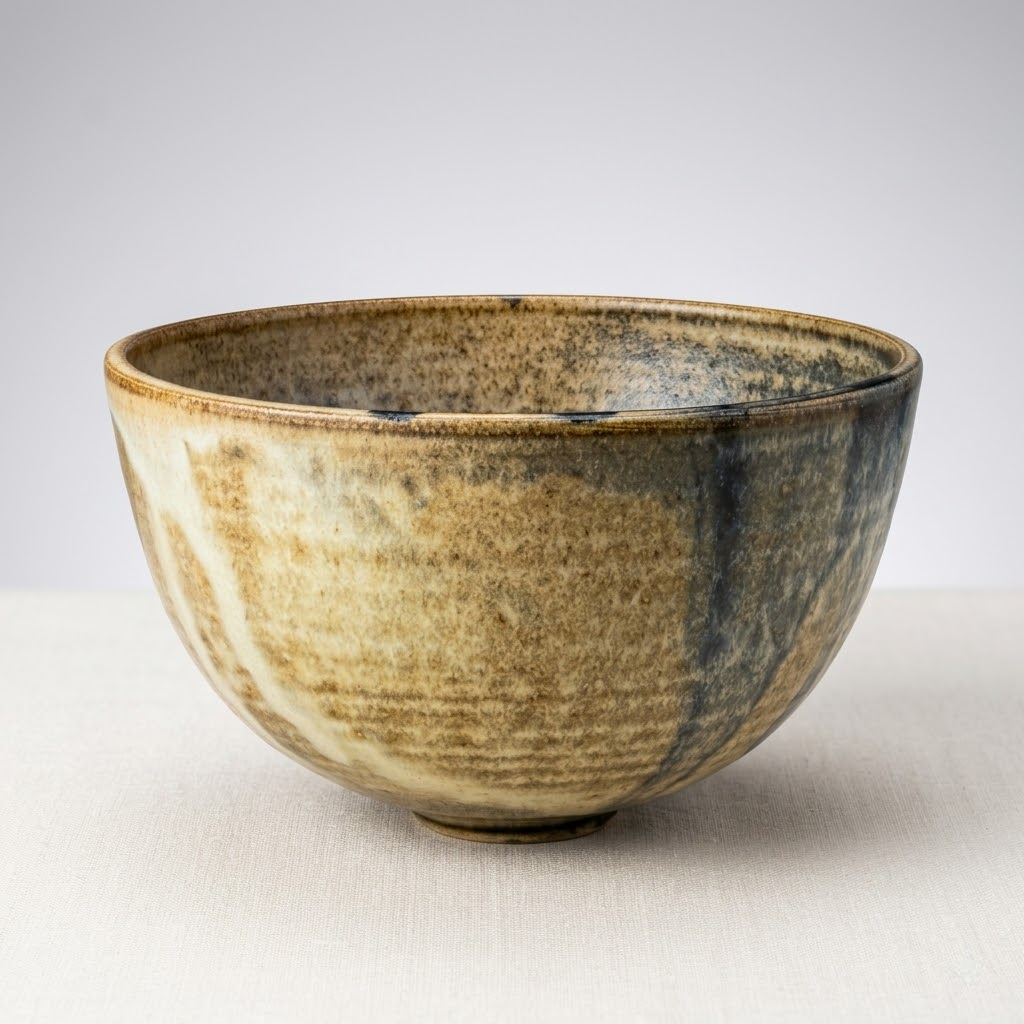 Wheel-thrown stoneware bowl by Bodhi Swan